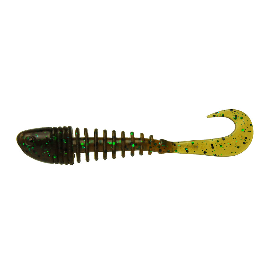 K.P Baits Skeleton Grub 4" Twister 227