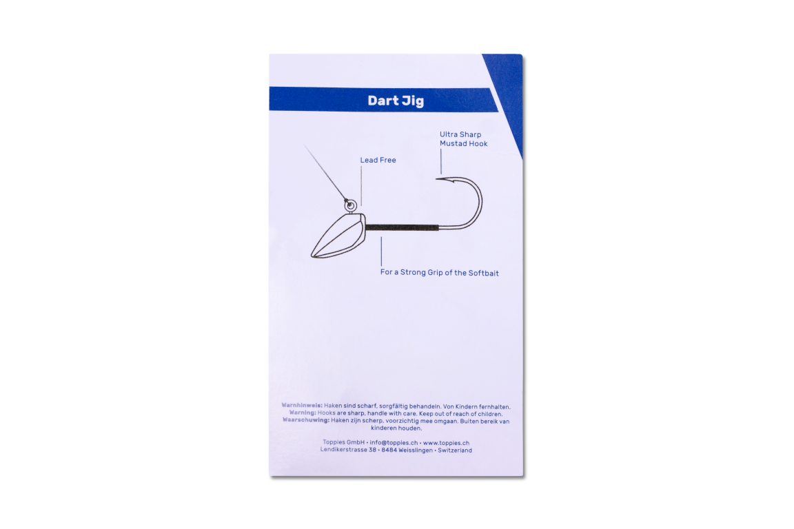 Toppies Dart Jig Tungsten