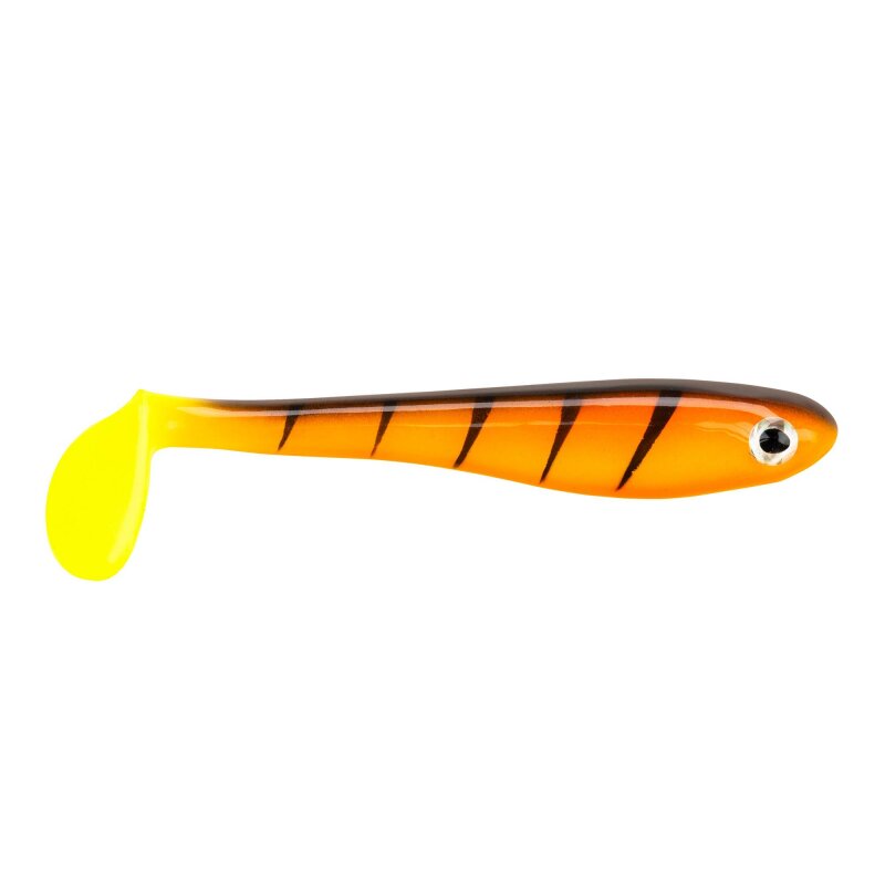Berkley PowerBait Hollow Belly Hot Yellow Perch 4" 4 Stück