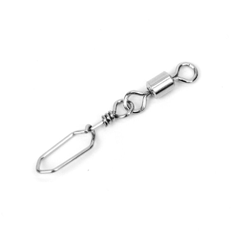 G.T.R Square Snap mit Wirbel Angeln Stainless Steel