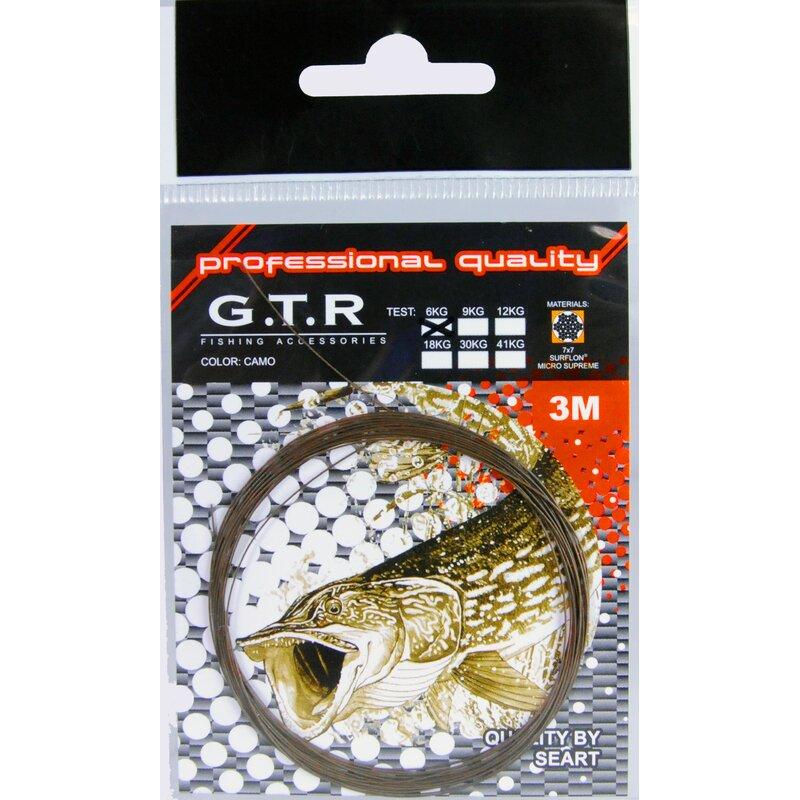 G.T.R Stahlvorfach 7x7 3m 41