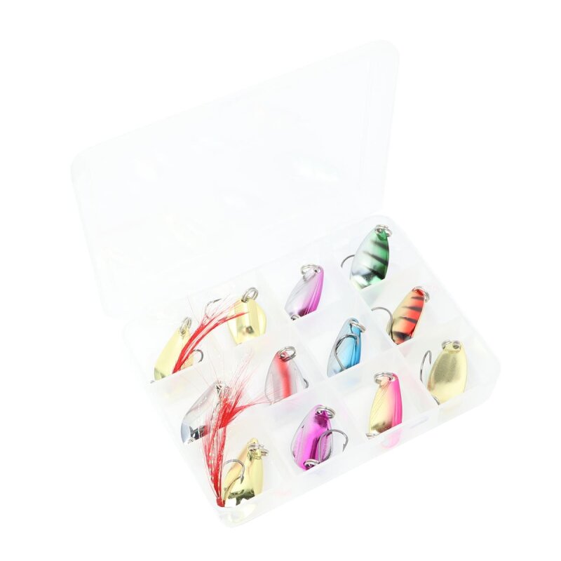 Major Fish Spoon Set Blinker Box 12 Stk. 2,5 Gramm