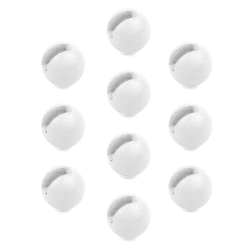 Slotted Tungsten Beads Perlen Geschlitzt 10 Stück