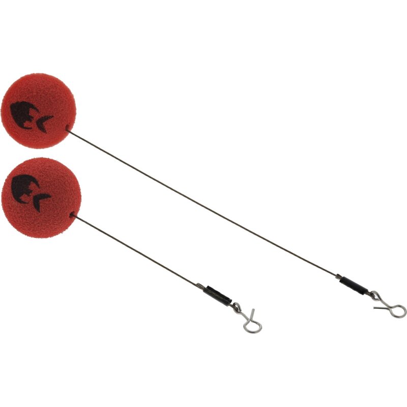 Westin Bait Poppers Ø17mm 60mm +100mm 2 Stück RED