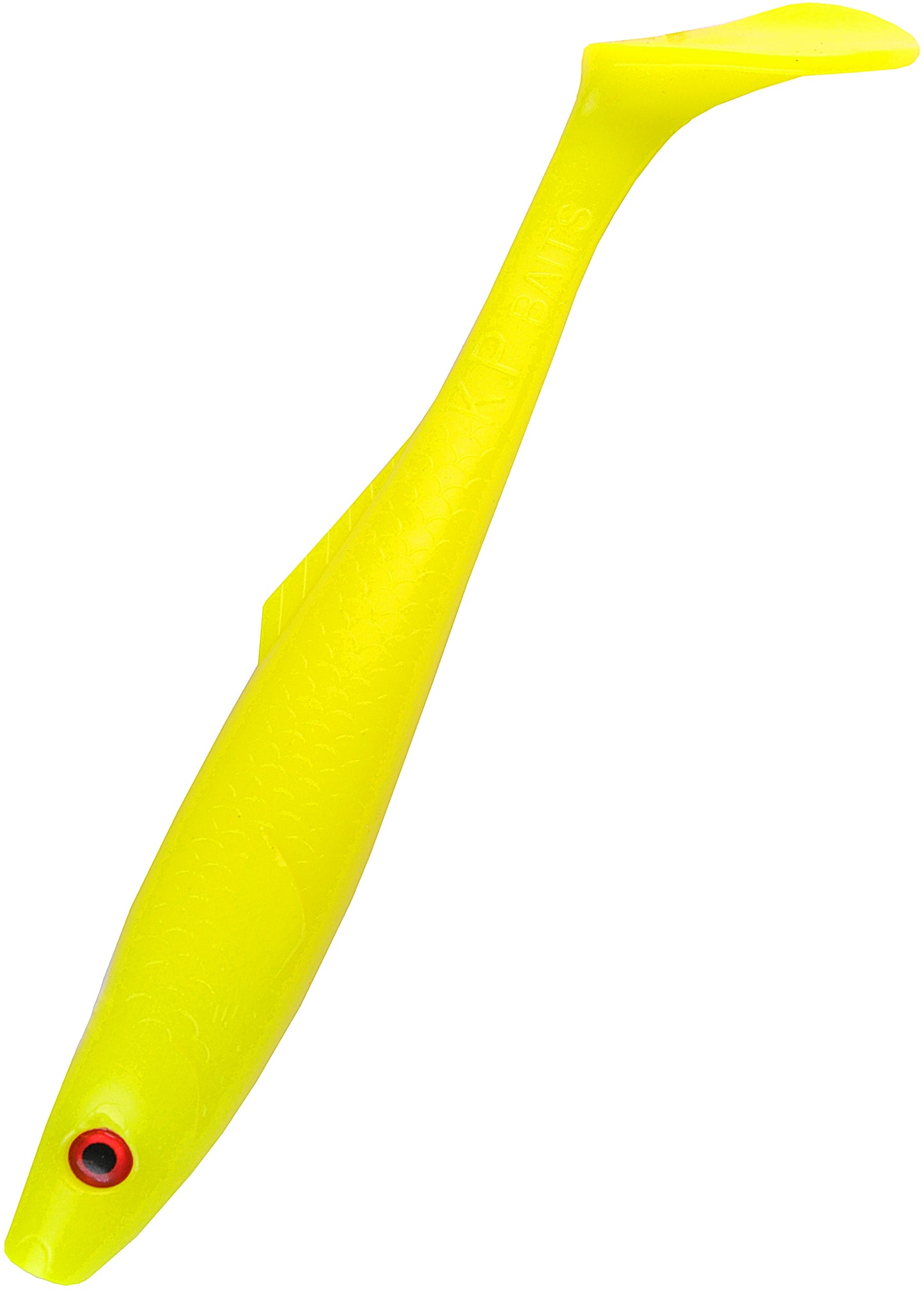K.P Baits Pike Shad Junior 8" Gummiköder chatreuse yellow