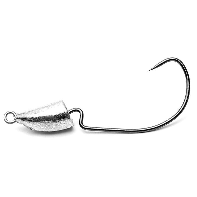 Major Fish Banana Jig Offset Jigköpfe single