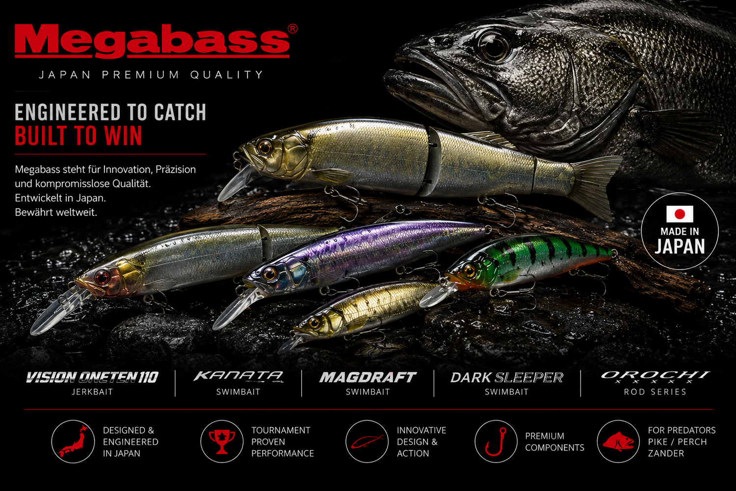 Megabass - JDM direkt aus Japan!