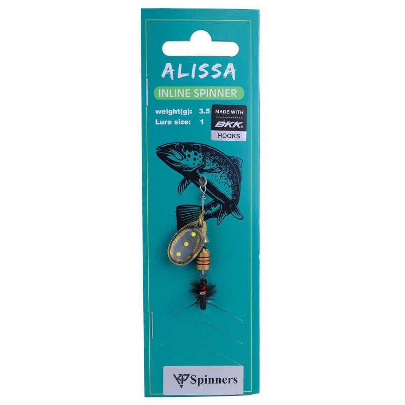 K.P Baits Spinner Alissa mit Fliege 15