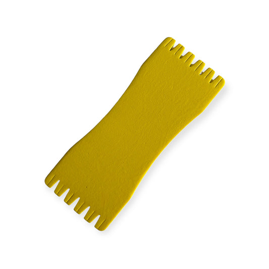 EVA-Schaumstoff Aufwickelset 5 Stück Vorfachhalter gelb