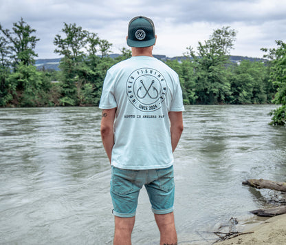 Hooked Fishing Wear Shirt white