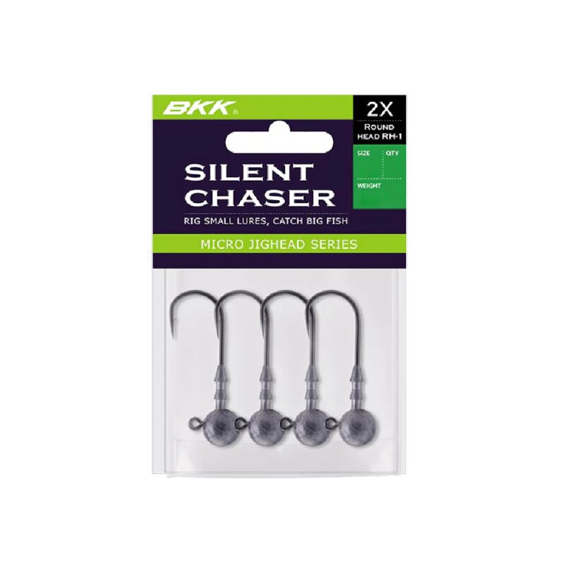 BKK Round Head Silent Chaser Micro Jighead