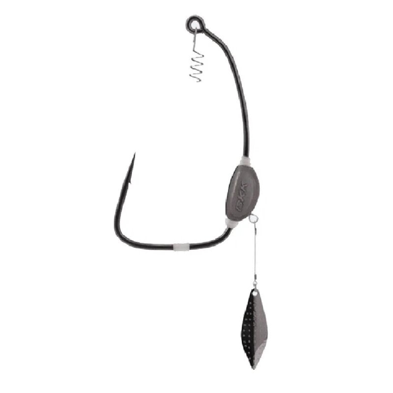 BKK Titan Diver+ Offset Haken mit Spinnerblatt 2 Stück