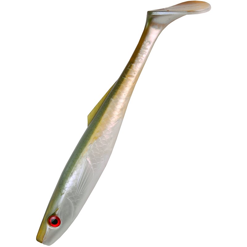 K.P Baits Pike Shad Hecht XXL Gummifisch Swimbait 9" 22,5 cm