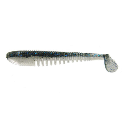 K.P Baits Skeleton Shad Gummifisch 4" 10 cm 5 Stück