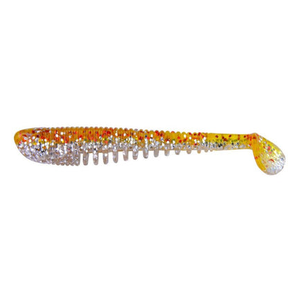 K.P Baits Skeleton Shad Gummifisch 4" 10 cm 5 Stück