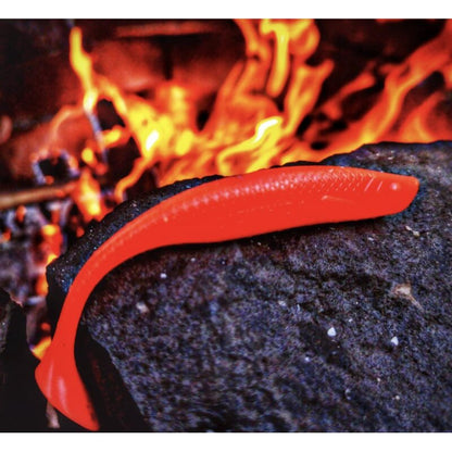 K.P Baits Sonderedition 071 UV Orange 6 Stück Gummiköder