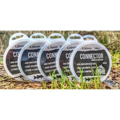 Major Fish Connector Shock Leader Hardmono Schnur Vorfachmaterial