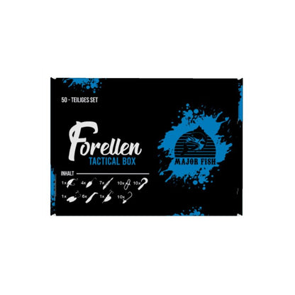 Major Fish Forellenbox Ready-to-Fish 50 Teilig