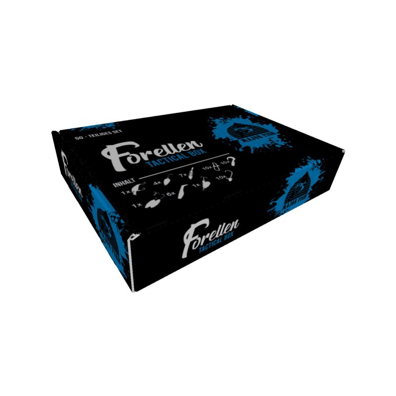 Major Fish Forellenbox Ready-to-Fish 50 Teilig