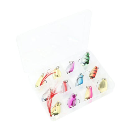 Major Fish Spoon Set Blinker Box 12 Stk. 2,5 Gramm