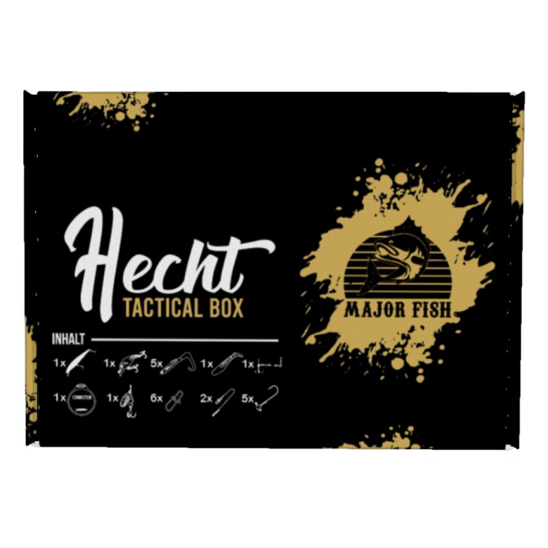 Major Fish Hecht Tactical Box 24-Teilig