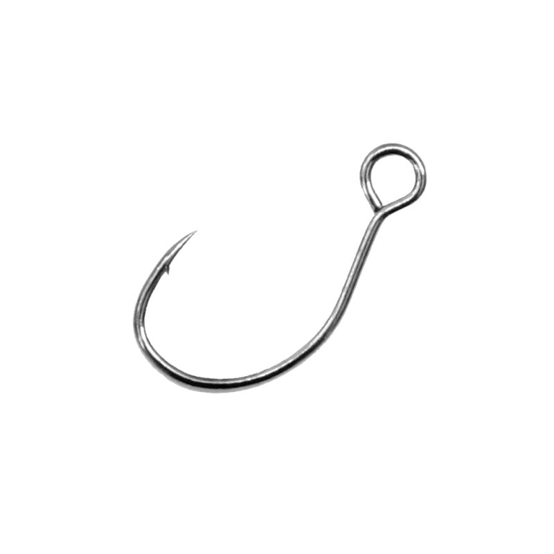 Major Fish Light Inline Haken 6 Stk. Einzelhaken