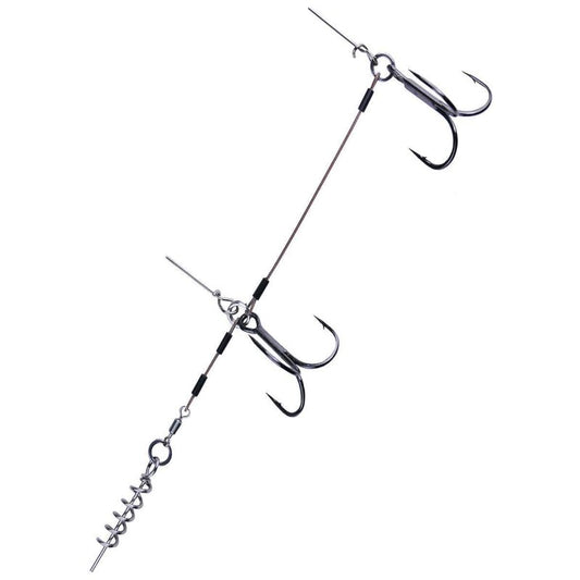 Major Fish Pike Rig Hecht Softbait System Stinger