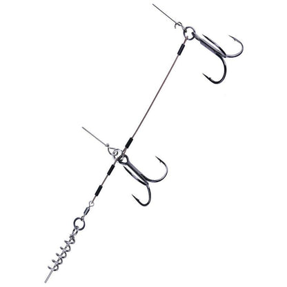 Major Fish Pike Rig Hecht Softbait System Stinger