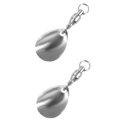 Major Fish Spinnerblatt Willow Blade Screw 2 Stück