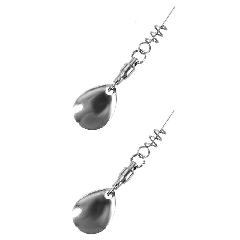 Major Fish Spinnerblatt Willow Blade Screw 2 Stück