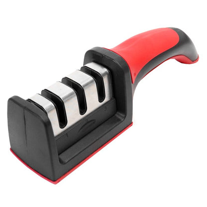 Manueller Messerschärfer 3 Stufen für Grobschliff und Feinschliff Wolfram und Keramik