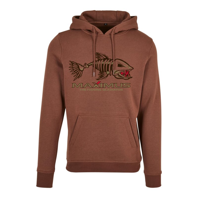 Maximus Angelhoodie Pullover Hoody mit Fisch Motiv