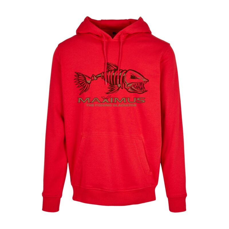 Maximus Angelhoodie Pullover Hoody mit Fisch Motiv