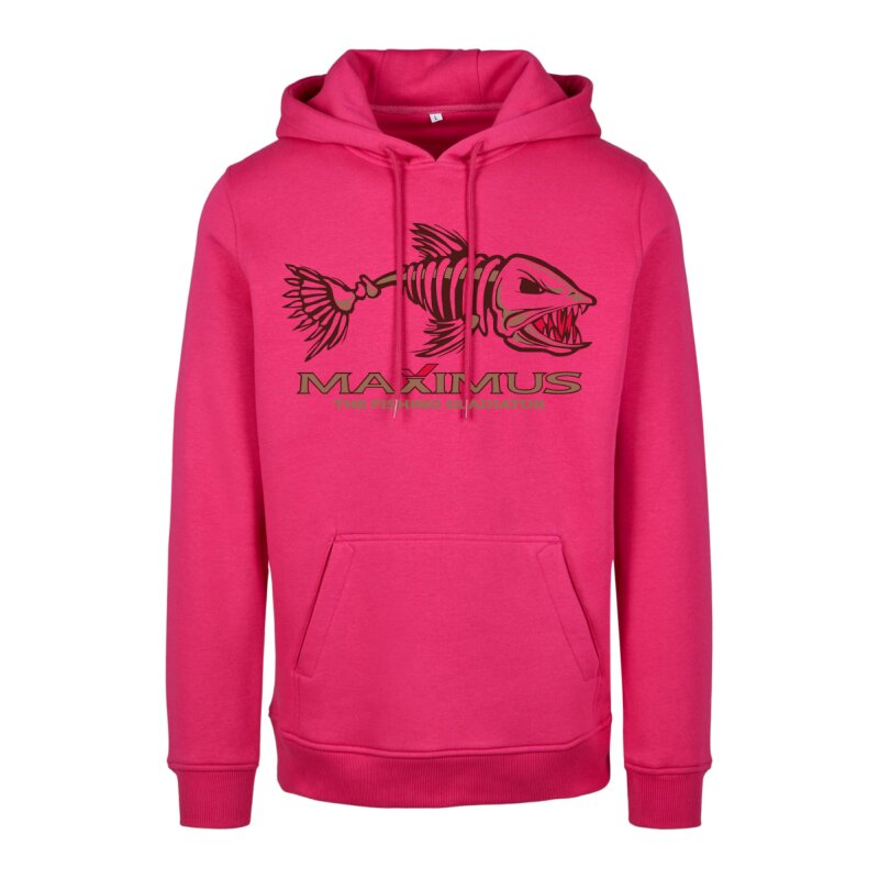 Maximus Angelhoodie Pullover Hoody mit Fisch Motiv