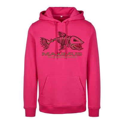 Maximus Angelhoodie Pullover Hoody mit Fisch Motiv