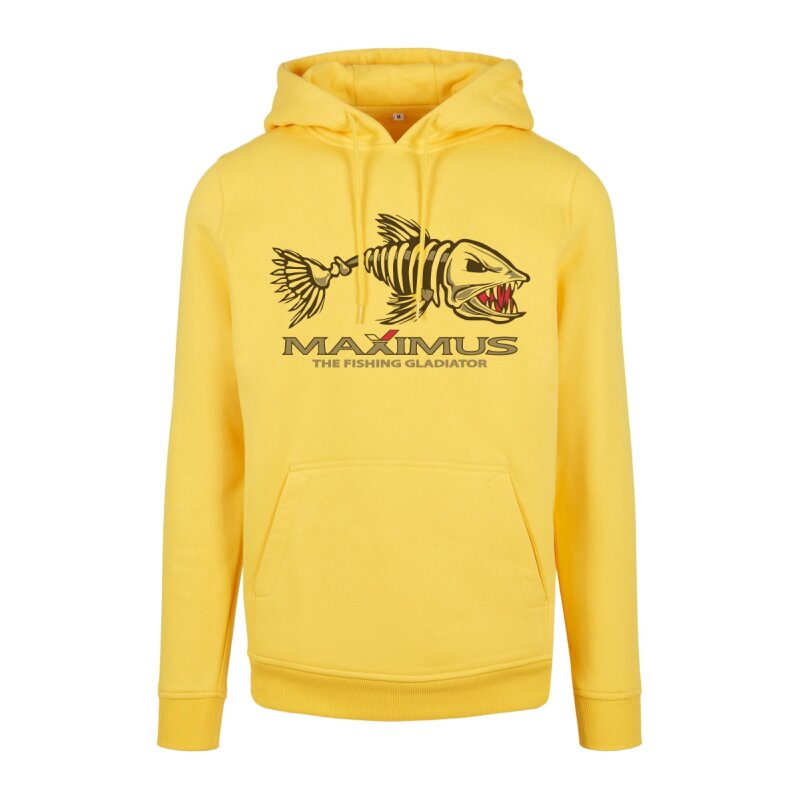 Maximus Angelhoodie Pullover Hoody mit Fisch Motiv