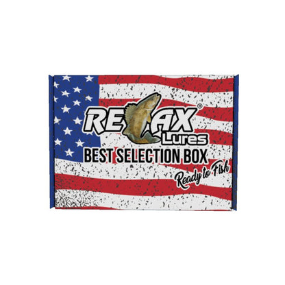 Relax Gummifische Sonderbox mit Jigköpfen und Zubehör 40- tlg