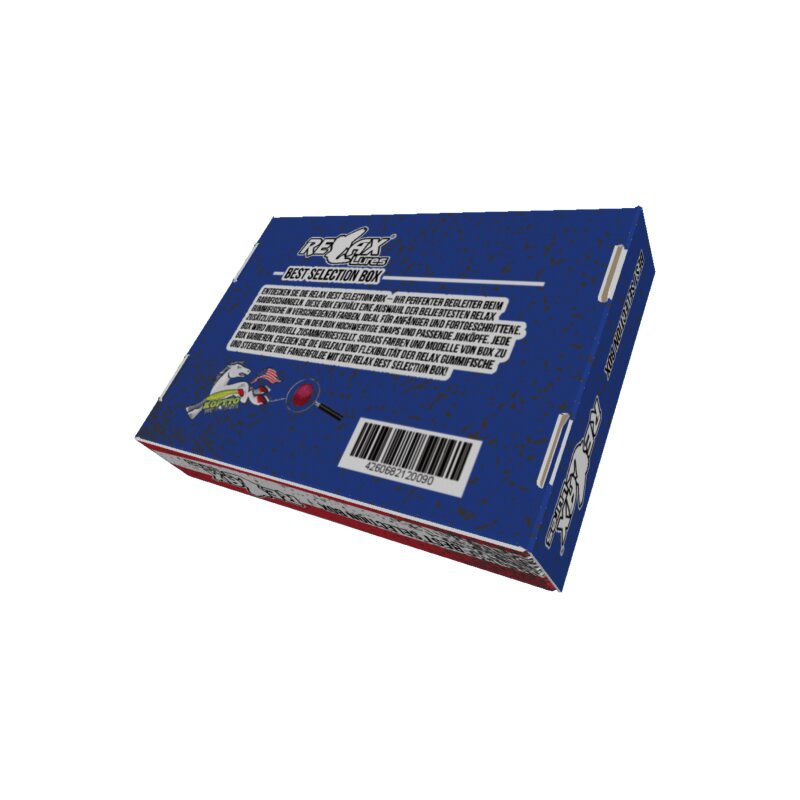 Relax Gummifische Sonderbox mit Jigköpfen und Zubehör 40- tlg