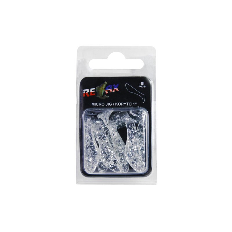 Relax Kopyto 1" 3,5 cm Barsch Forelle Döbel 6 Stück