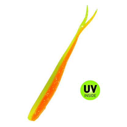 Relax Oklahoma 5" 13 cm Gummiköder Vertikal Pelagisch V-Tail 10 Stück