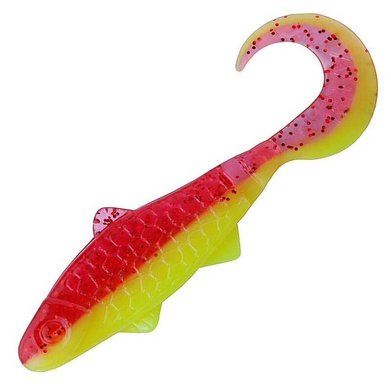 Relax Super Banjo 2" 4 Stück Gummifisch Twister