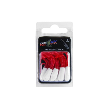 Relax Tube 1" 3,5 cm Barsch Forelle Döbel 8 Stück