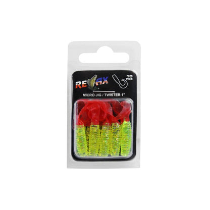 Relax Twister 1" 3,5 cm Barsch Forelle Döbel 10 Stück