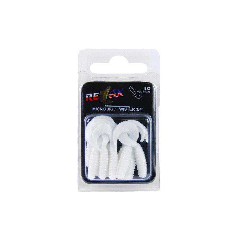 Relax Twister 3/4" 2 cm Barsch Forelle 10 Stück