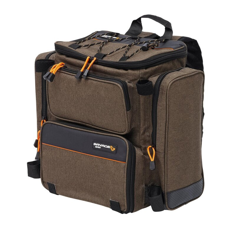 Savage Gear Specialist Rucksack mit Boxen 40cm x 38 cm x 23 cm