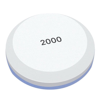 Schleifstein 2in1 Puck Abziehstein Rund Körnung 1000/2000