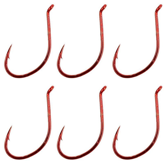 Shogun Dropshot Haken 6 Stück Rot