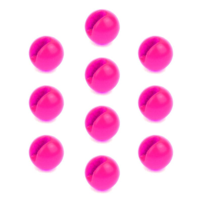 Slotted Tungsten Beads Perlen Geschlitzt 10 Stück