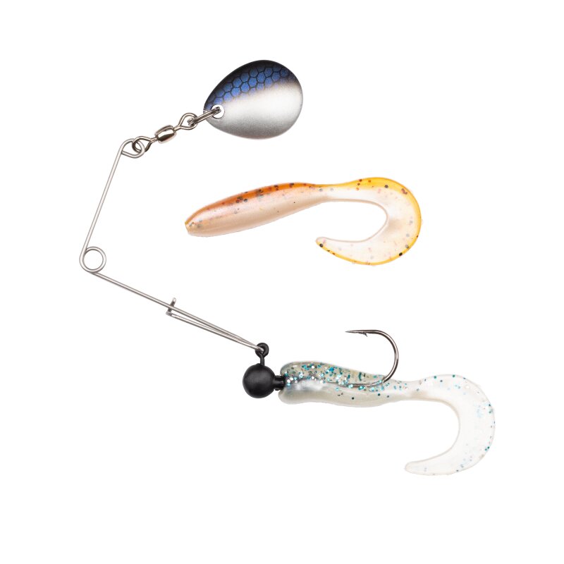 URBN Micro Spinnerbait 2gr Blue Minnow Forelle