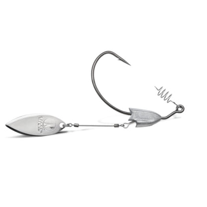 VMC Mystic Swimbait Bladed 7346BS Offset Haken mit Spinner Blatt